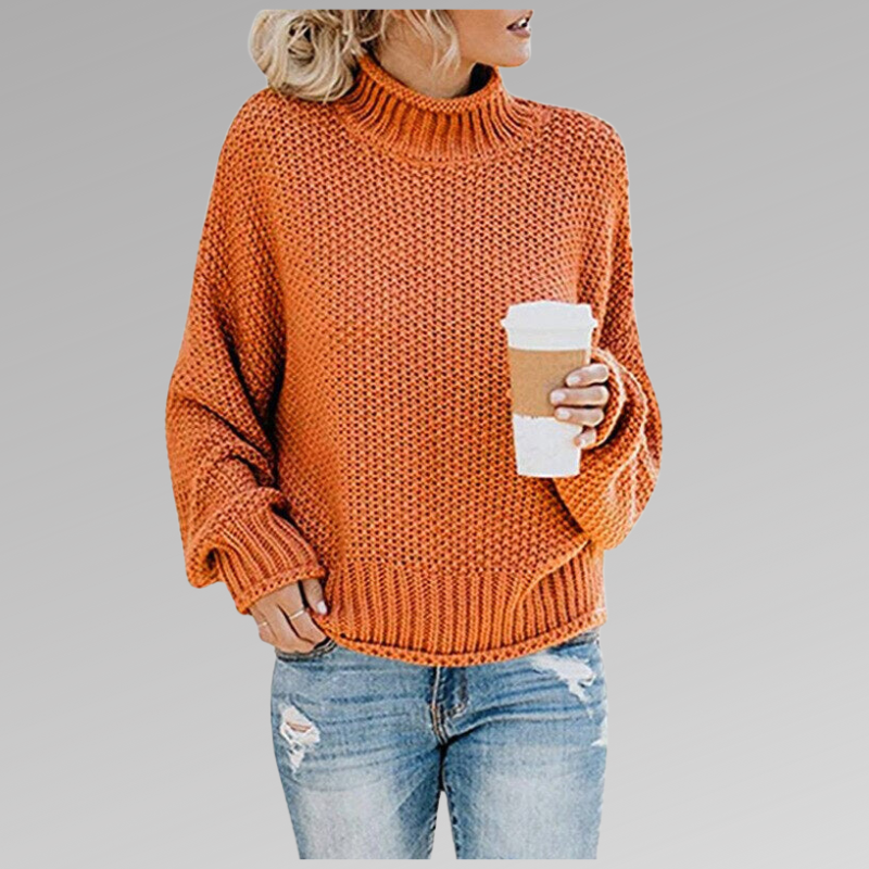 Wunderschöner Pullover aus grober Strickware