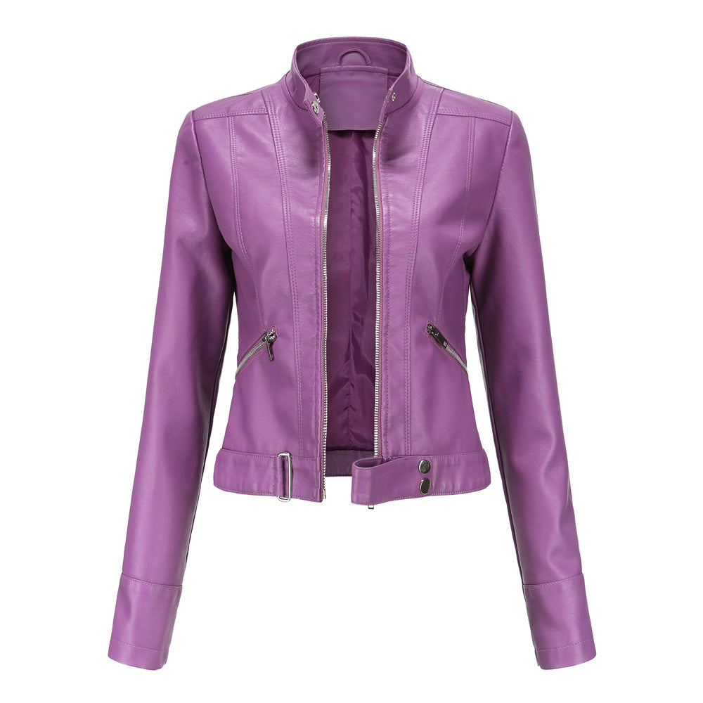 Elegante Lederjacke