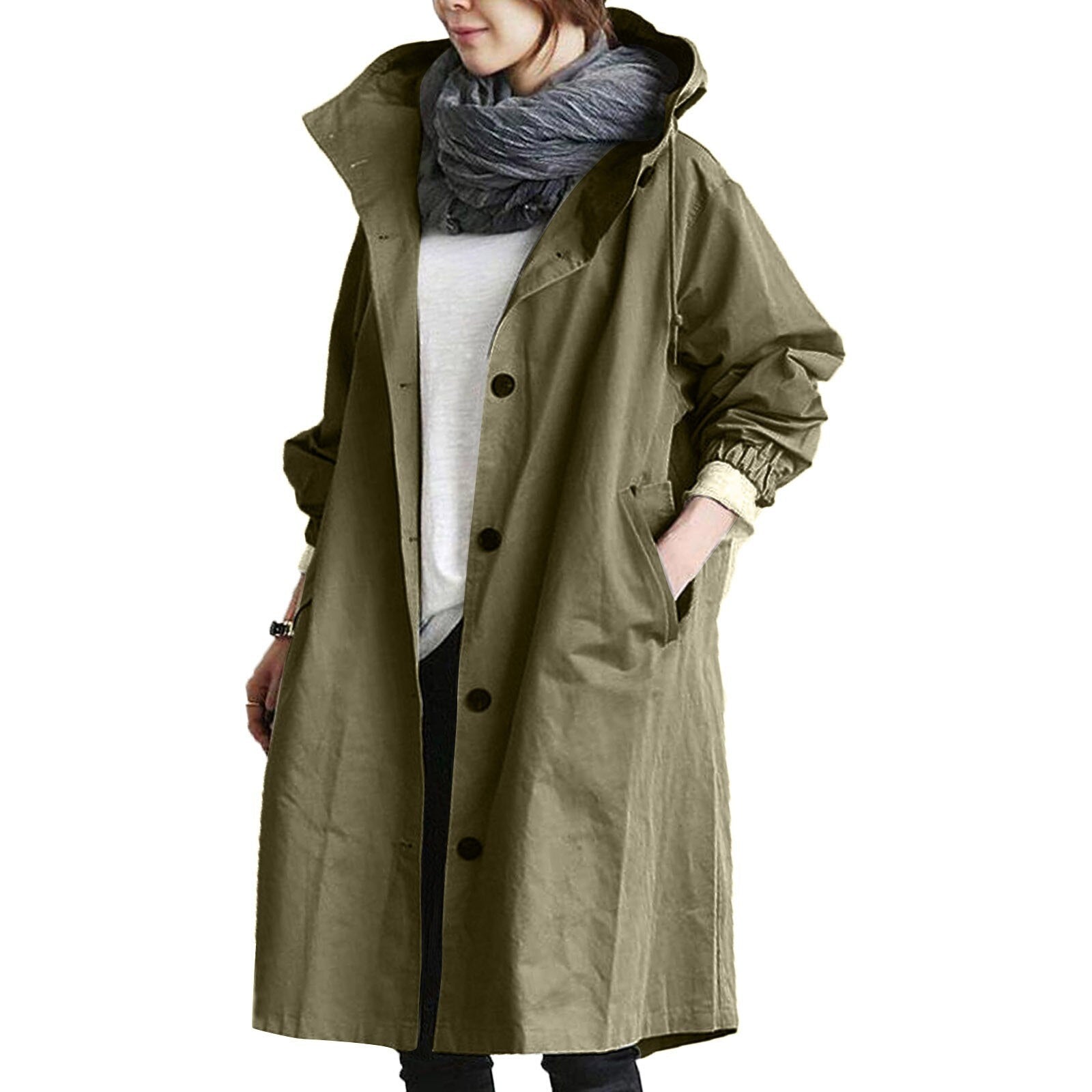 Regenjacke für Damen, wasserdicht