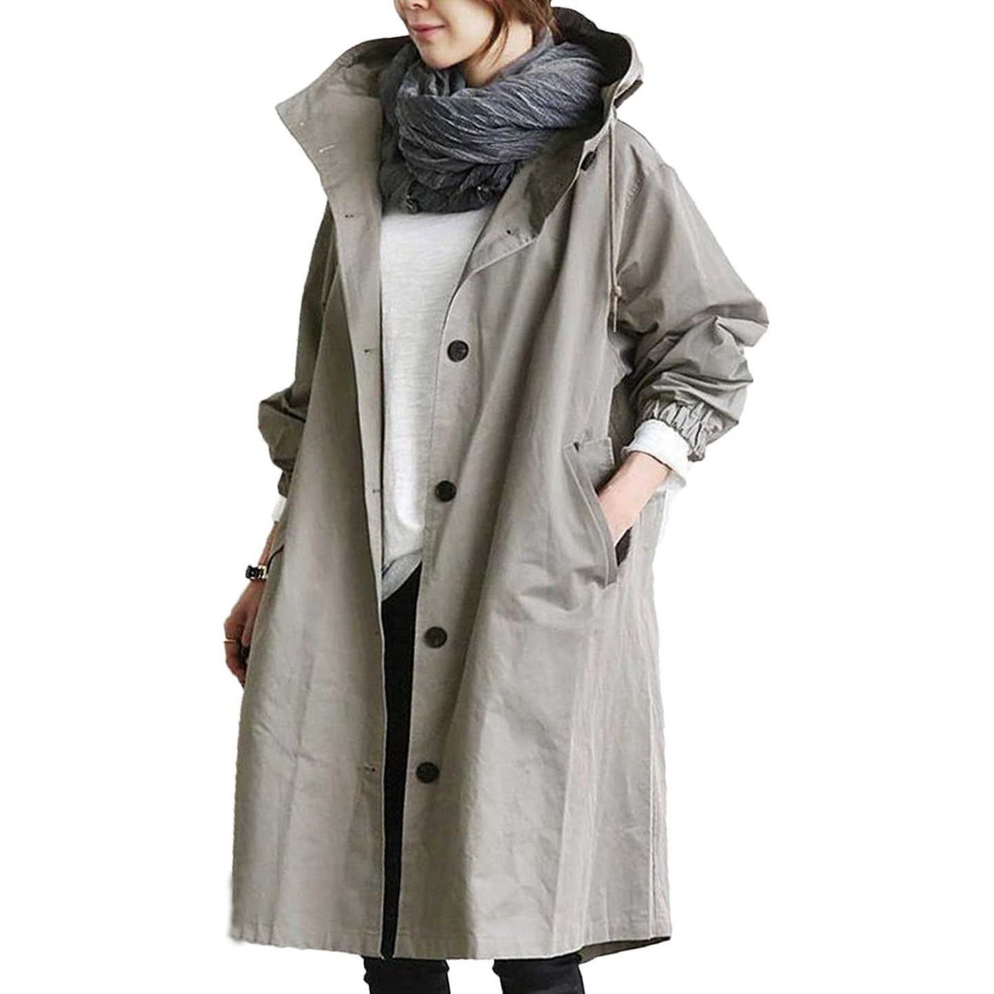 Regenjacke für Damen, wasserdicht