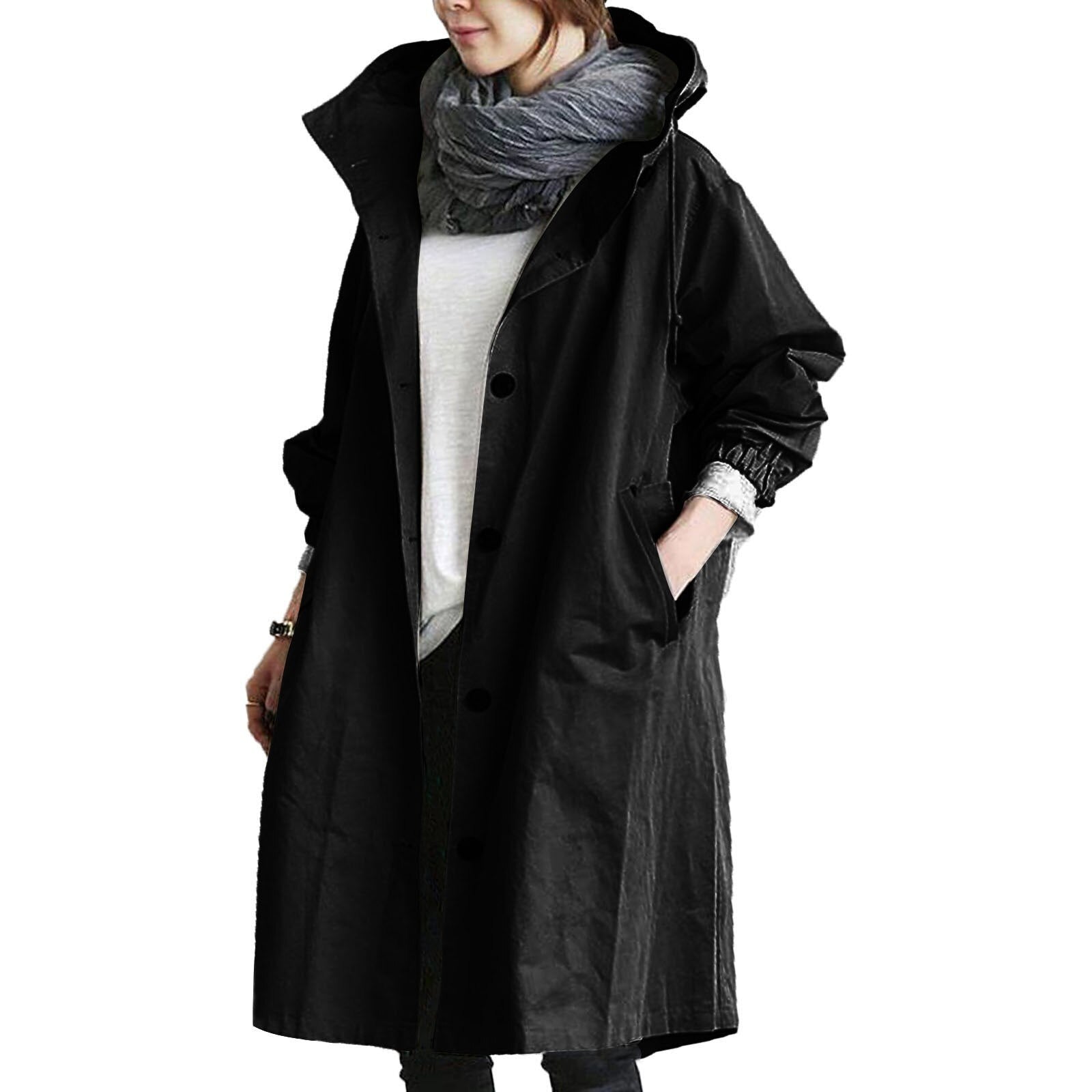 Regenjacke für Damen, wasserdicht