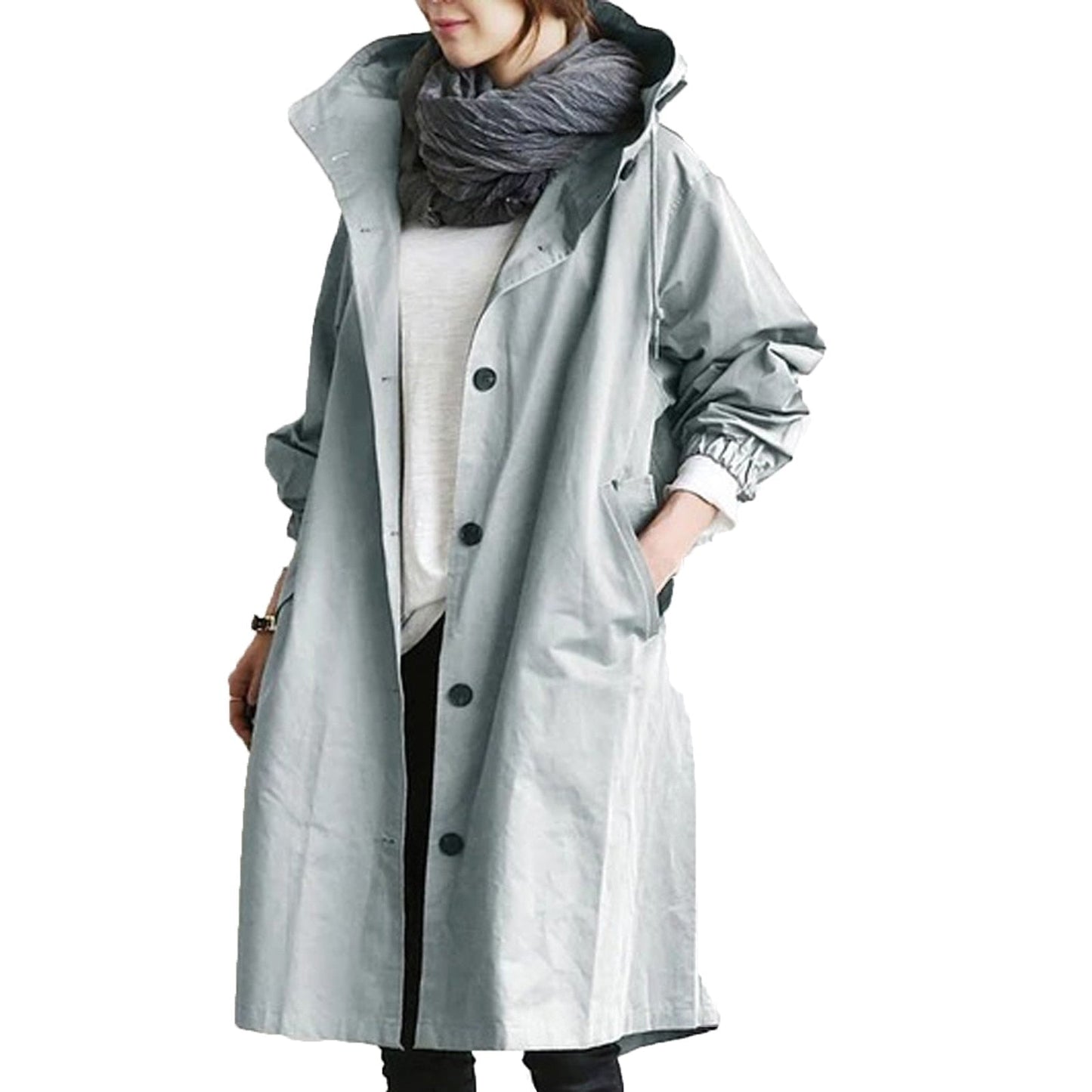 Regenjacke für Damen, wasserdicht