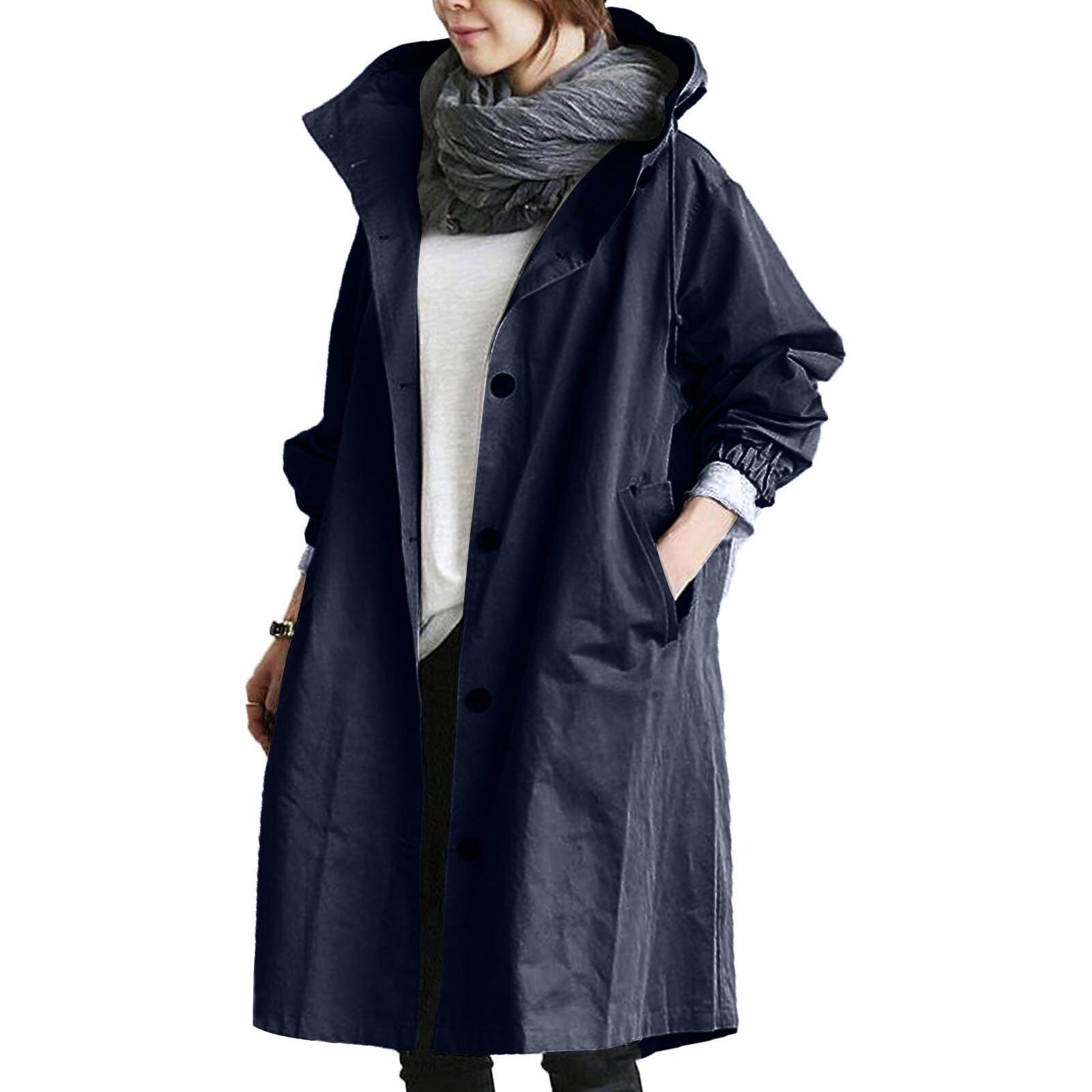 Regenjacke für Damen, wasserdicht