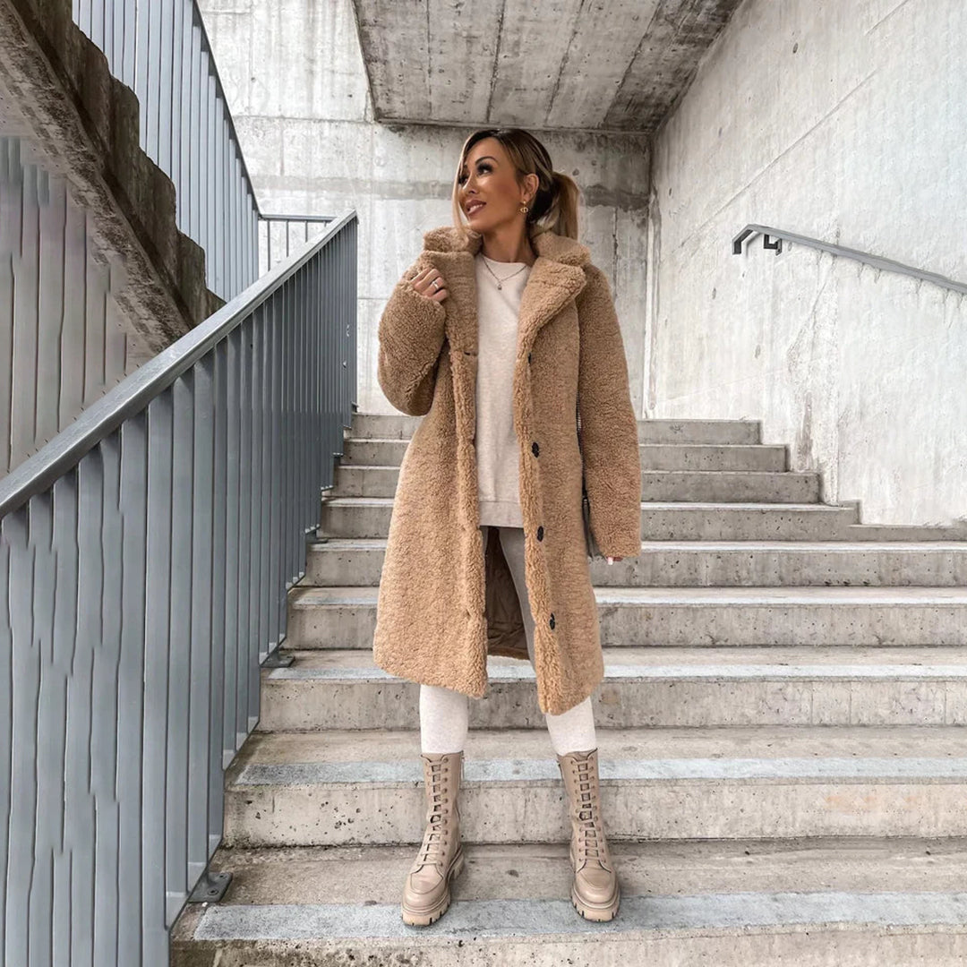 WOLFFMODE Damen Winterjacke: Flauschig, warm & üppig – Winter 2024