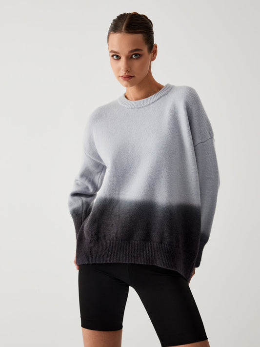 Oversized Ombre Sweater