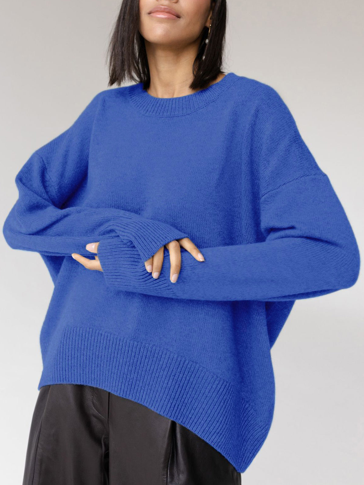 Modischer Oversize-Pullover für Damen von WOLFFMODE im Herbst-Look