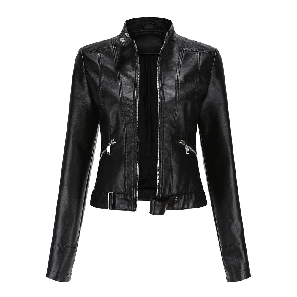 Elegante Lederjacke