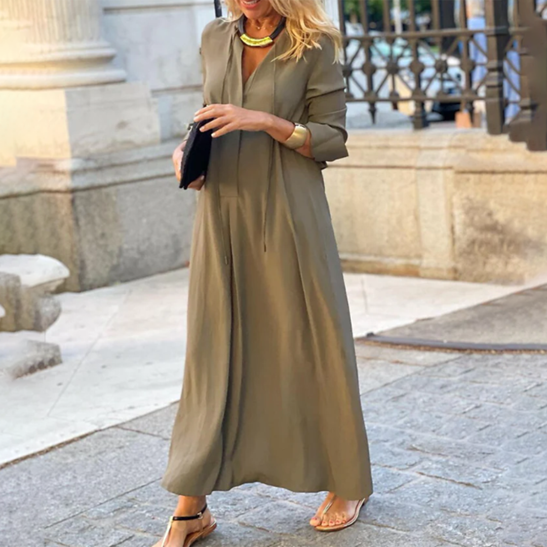 WOLFFMODE: Loose-fitting Maxi Dress