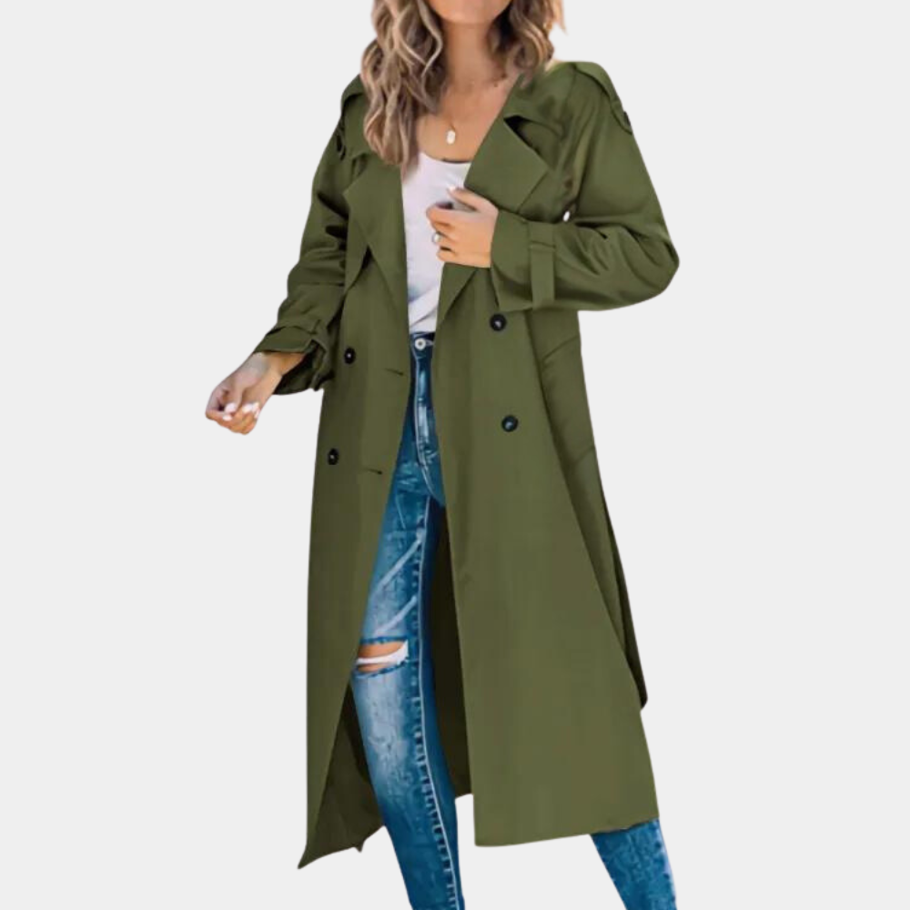 Elegante dames trenchcoat van WOLFFMODE