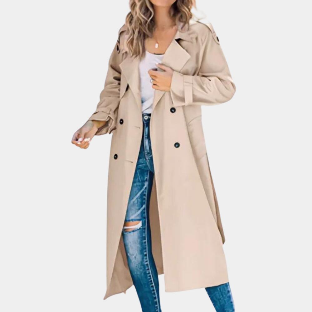 Elegante dames trenchcoat van WOLFFMODE