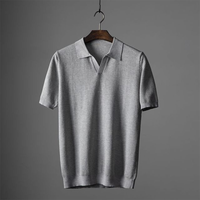 Stilvolles Charleston Poloshirt von WOLFFMODE aus Baumwolle