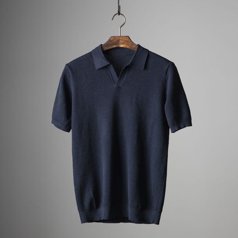 Stilvolles Charleston Poloshirt von WOLFFMODE aus Baumwolle