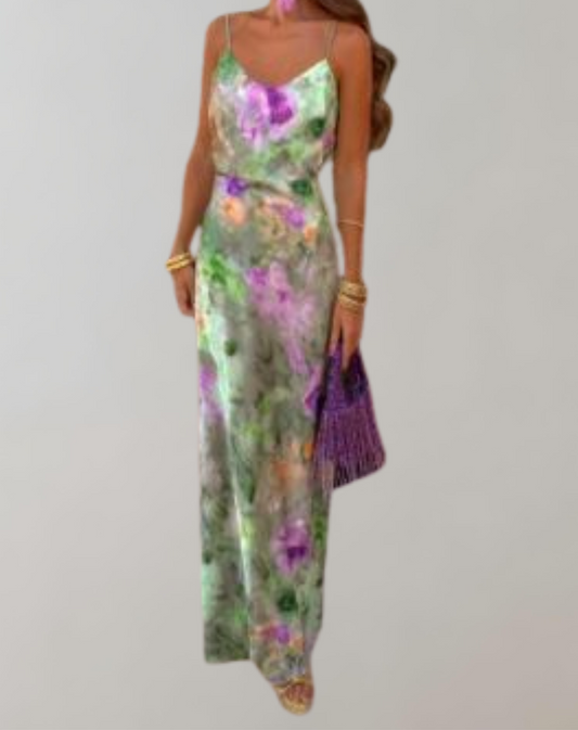 WolffMode Printed Lace Cocktail Dress: Colorful Evening Gown