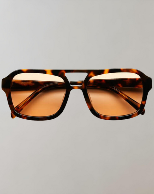 Retro Leopard Print Sunglasses for Women by WolffMode