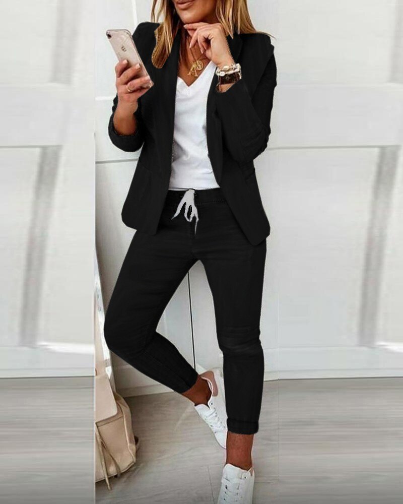 Jada: Stylish Blazer Set