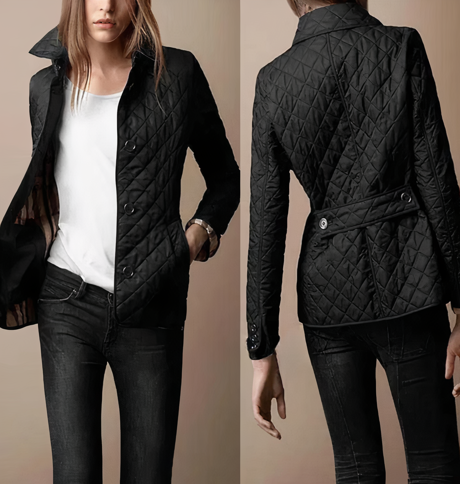 Women's Silk Cotton Jacket by WOLFFMODE