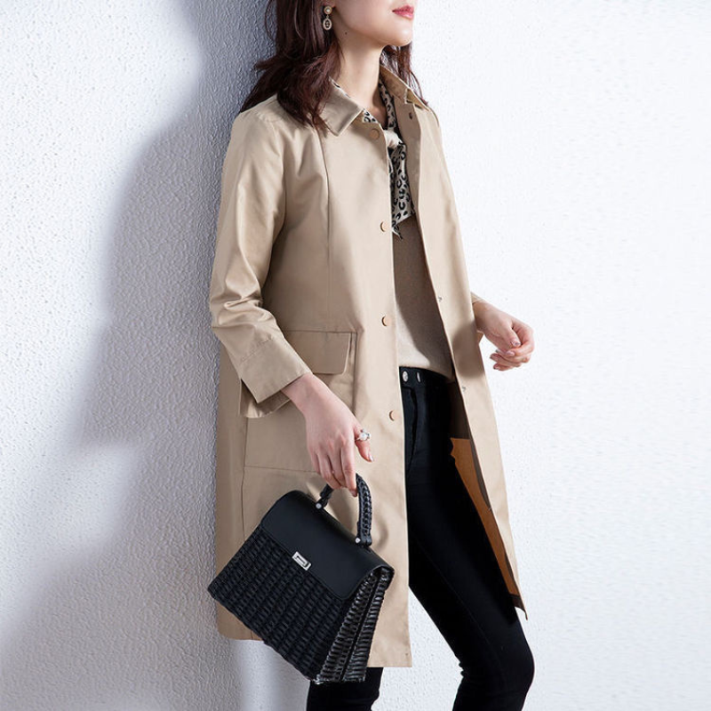 Klassischer Damen-Trenchcoat