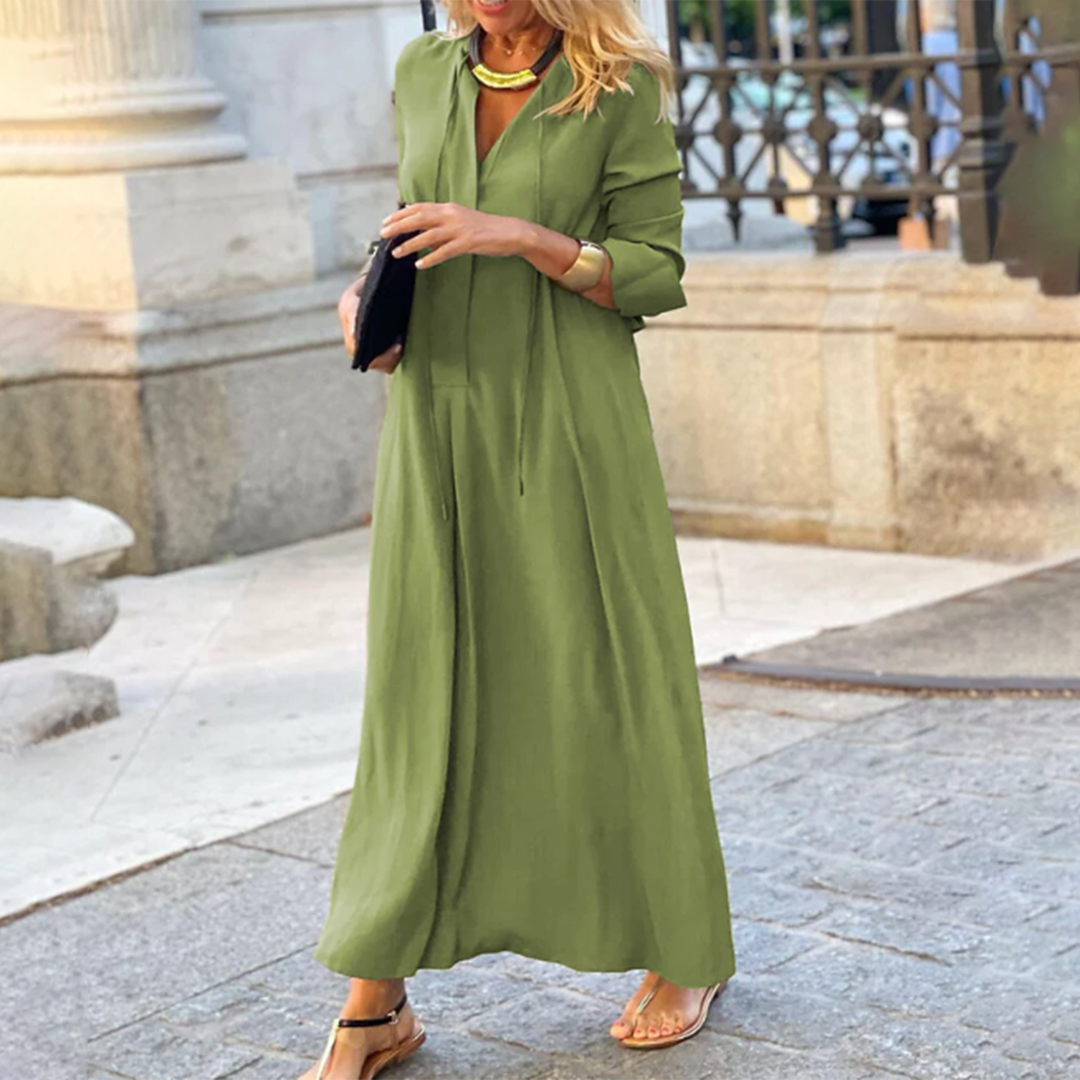 WOLFFMODE: Loose-fitting Maxi Dress