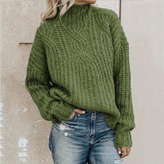 WOLFFMODE Oversized Turtleneck Sweater