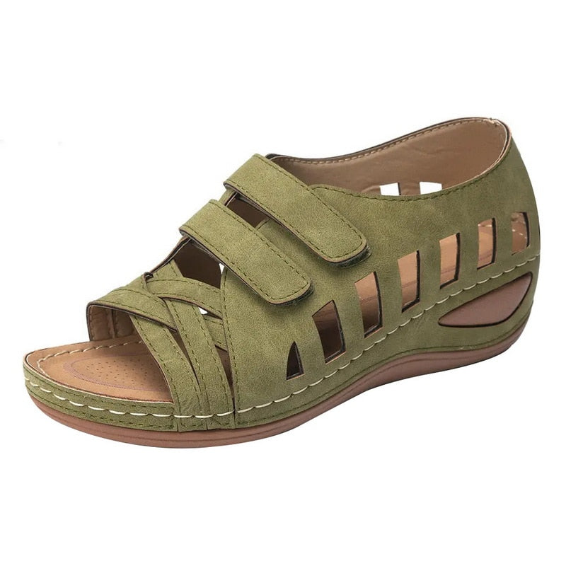 WolffMode Atmungsaktive Sandalen mit Cut-Outs