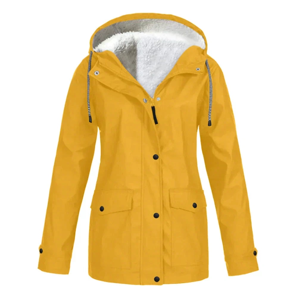 Wolffs elegante, warme Regenjacke