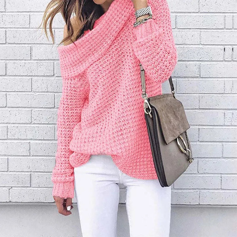 Autumn Off-the-Shoulder Sweater