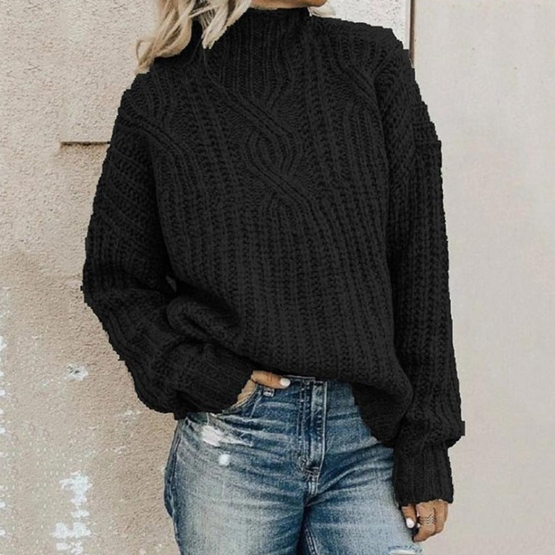 WOLFFMODE Oversized Turtleneck Sweater