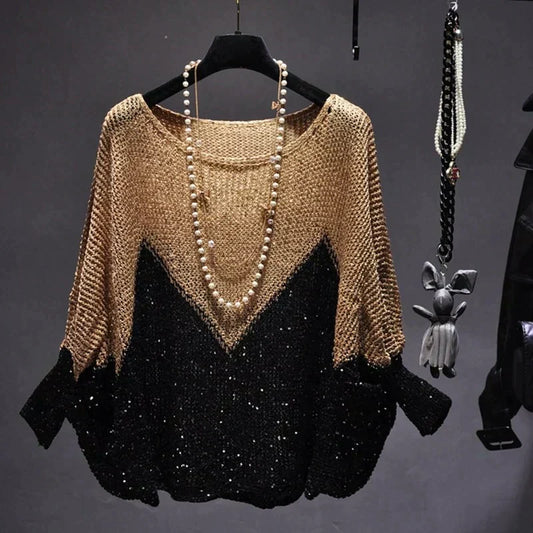 Wolffmode: Luxurious Sequin Sweater