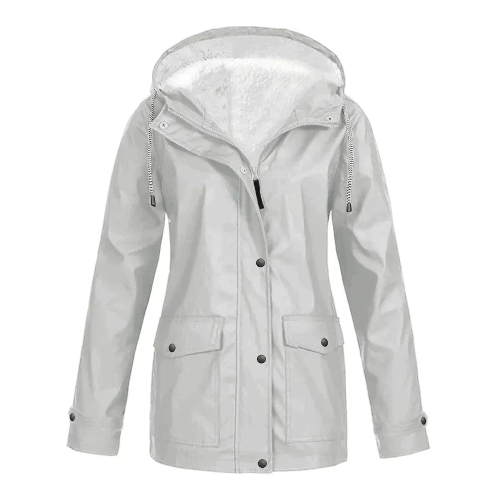 Wolffs elegante, warme Regenjacke