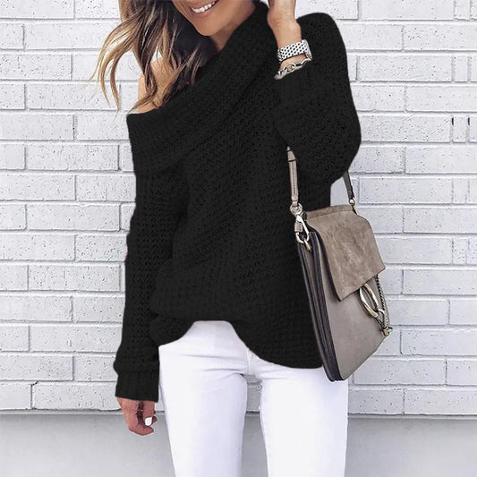 Autumn Off-the-Shoulder Sweater