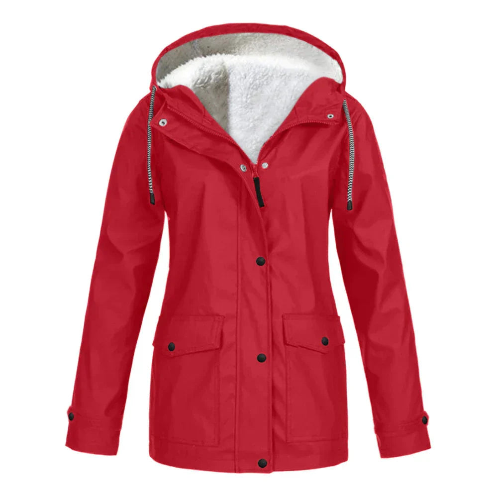 Wolffs elegante, warme Regenjacke