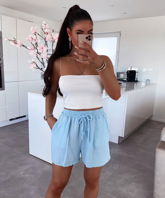 Light Blue Shorts