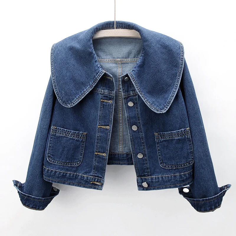 Moderne kurze Jeansjacke von WOLFFMODE