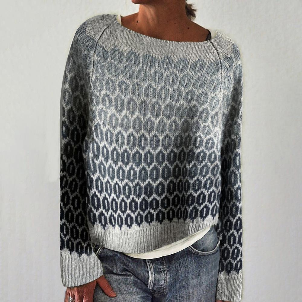 Noria™ Pullover: Grau mit Details