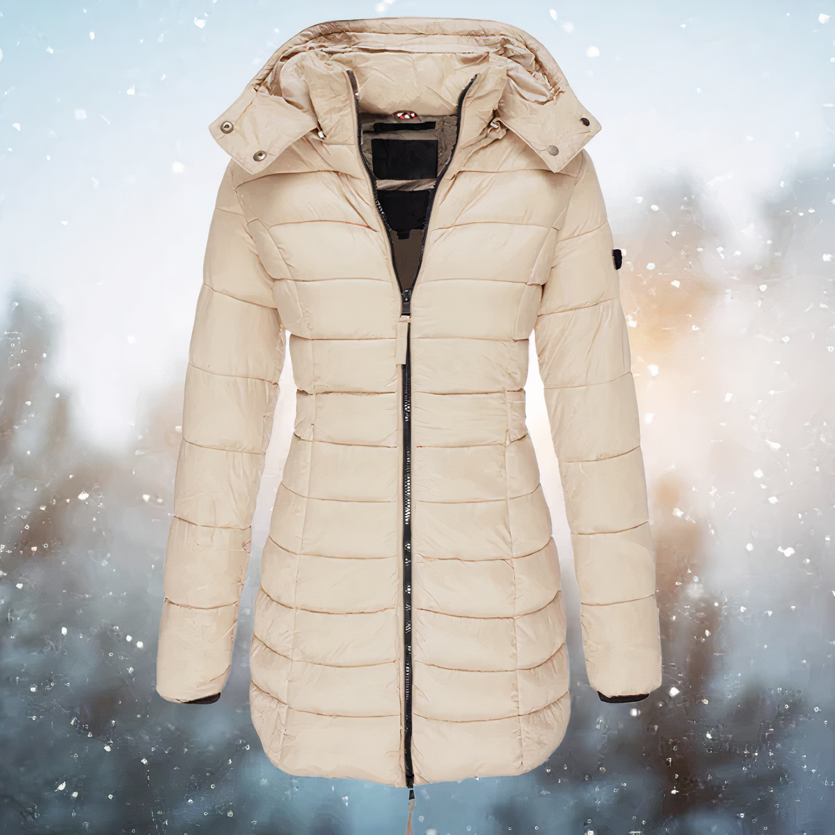 Enganliegende Winterjacke von WOLFFMODE