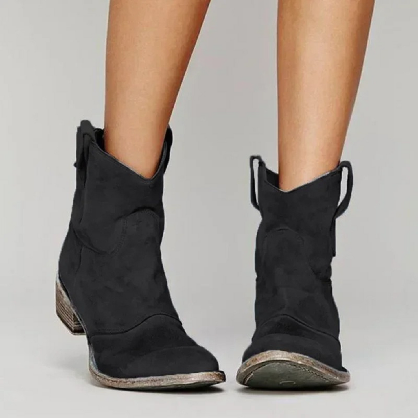 Damen-Cowboy-Stiefel aus Leder von WOLFFMODE