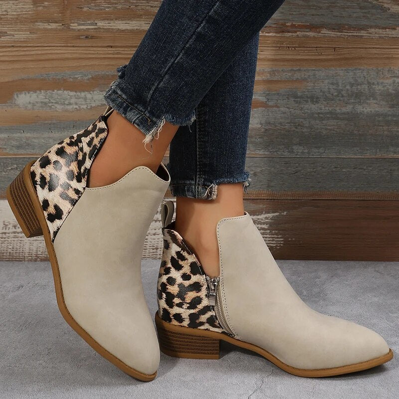 Leoparden-Stiefel