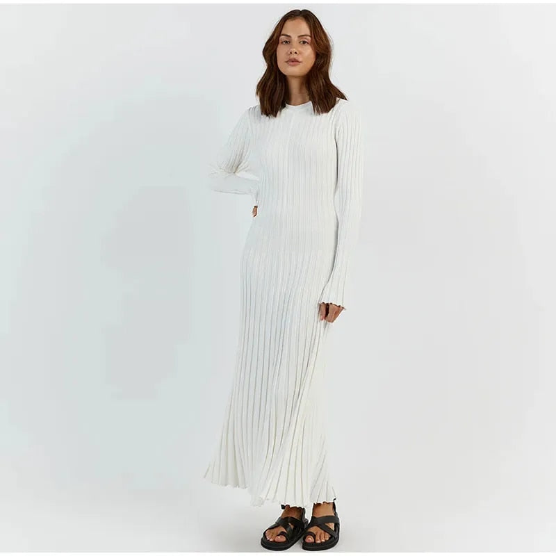 Slim Fit Knit Dress main image 0
