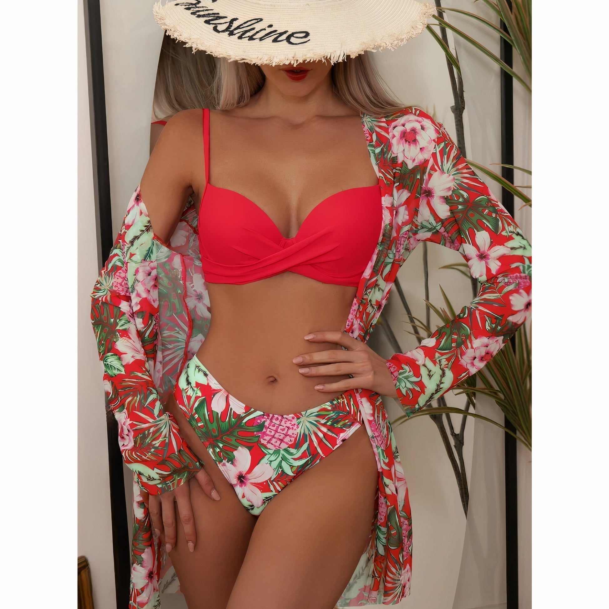 Wolffmode Floral Bikini Set (Bestseller)