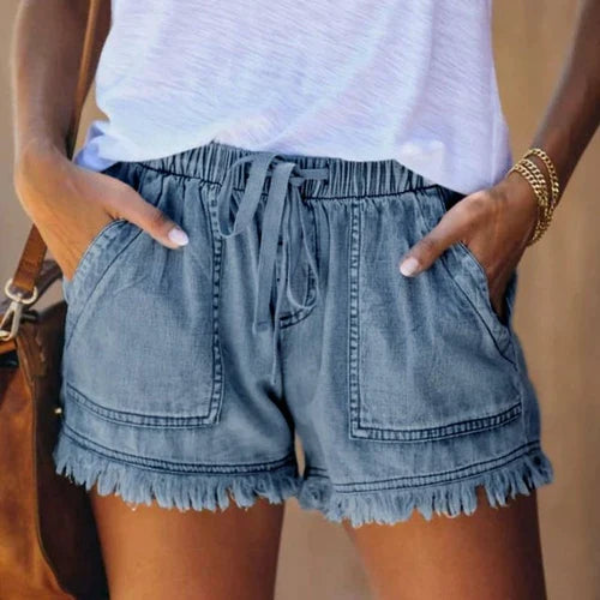 WolffMode Denim Shorts