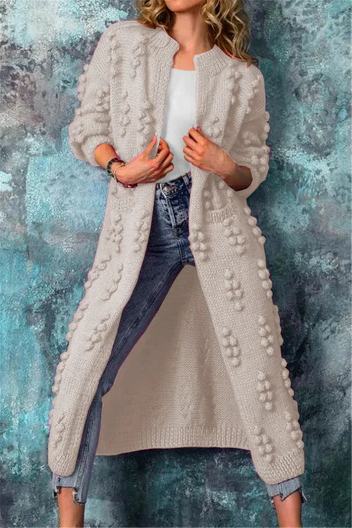 Elegant and versatile winter cardigan