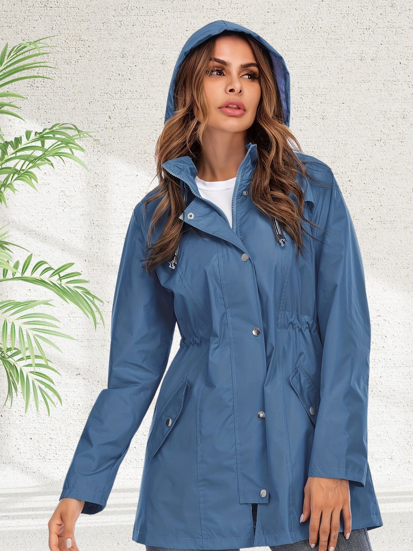 Leichte Regenjacke