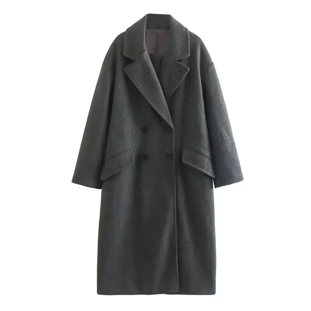 Stylish Long Coat by WOLFFMODE – Ideal for Fashionable Looks