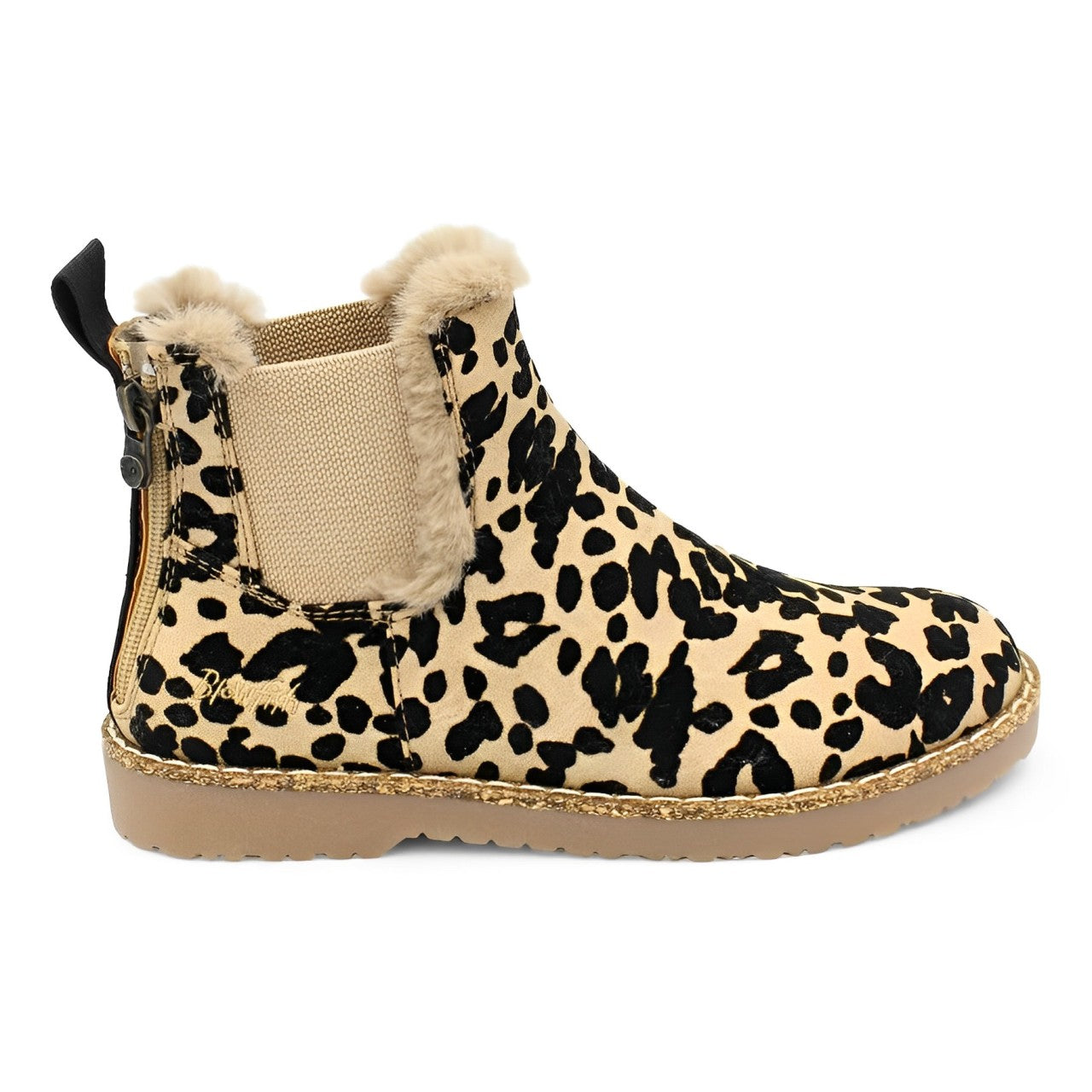 WOLFFMODE | Printed Suede Boots for Cold Weather