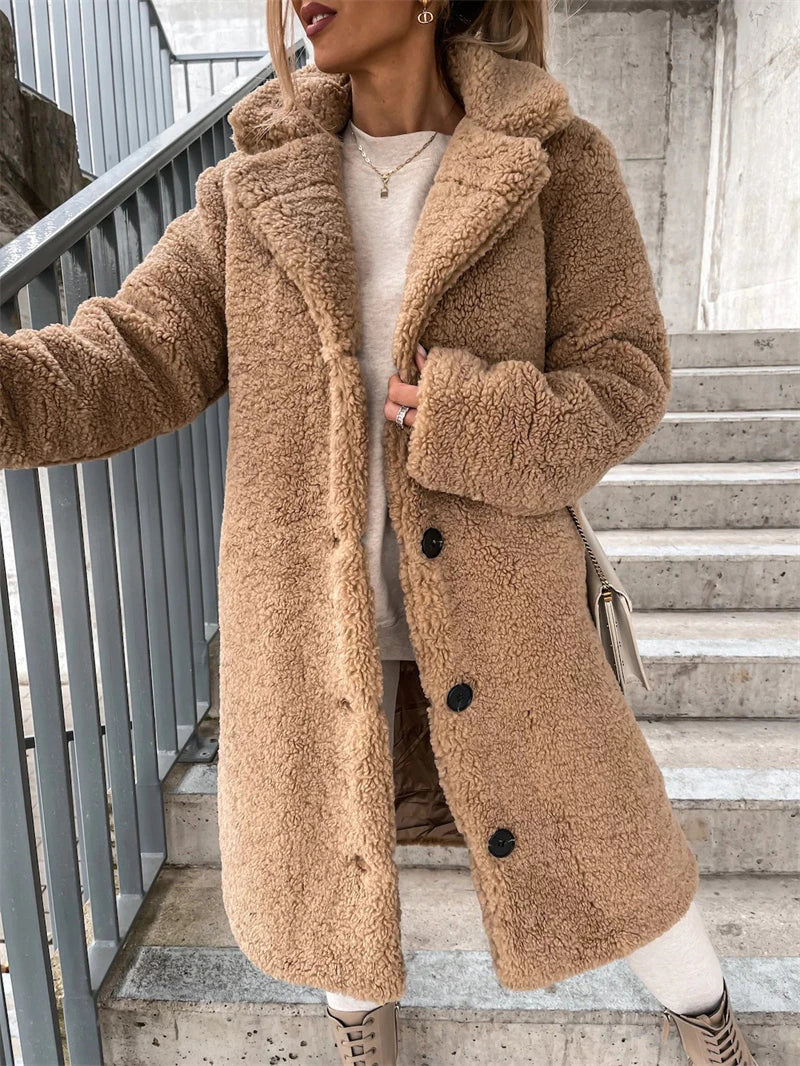 Wolffmode Long Lambskin Coat