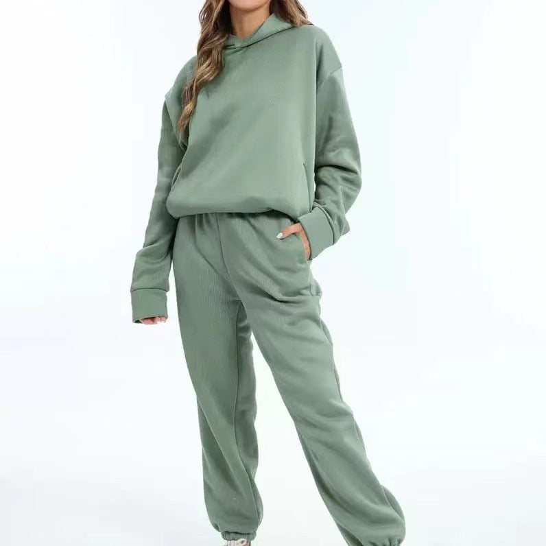 Jacquelyn™ Cozy Sweatpants and Hoodie Set