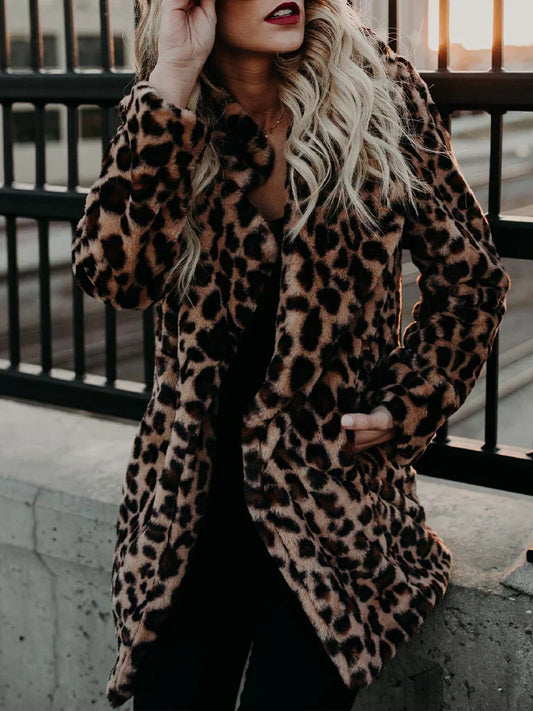 Wolffmode Leopard Print Coat