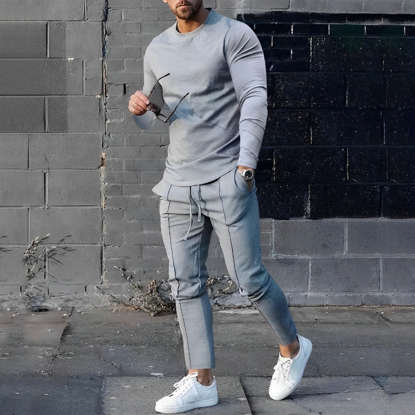 WOLFFMODE Sweater and Pants Set