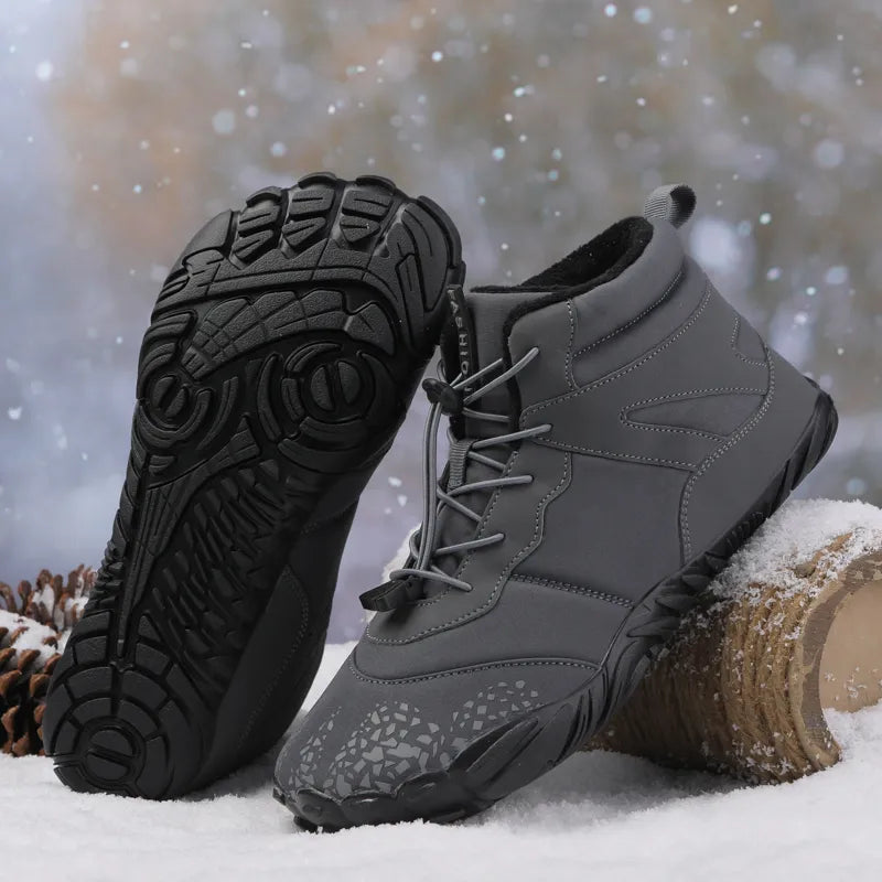 Leichte, warme Barfußschuhe für den Winter