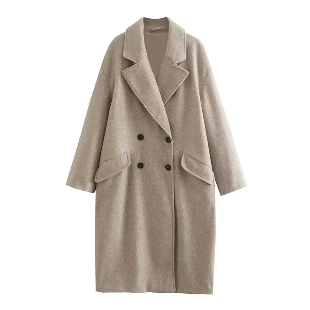 Stylish Long Coat by WOLFFMODE – Ideal for Fashionable Looks